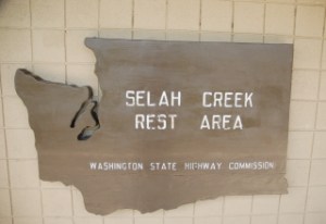 Rest Area Sign