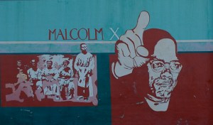 Malcom X Mural